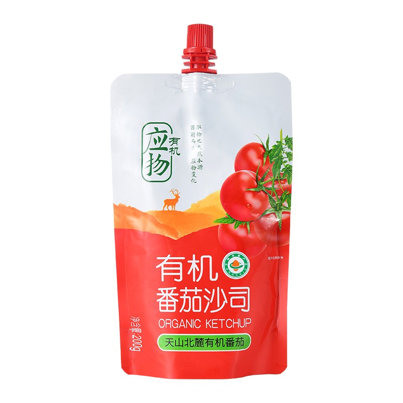 應(yīng)物有機番茄沙司200g